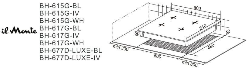 Варочная панель газовая--4