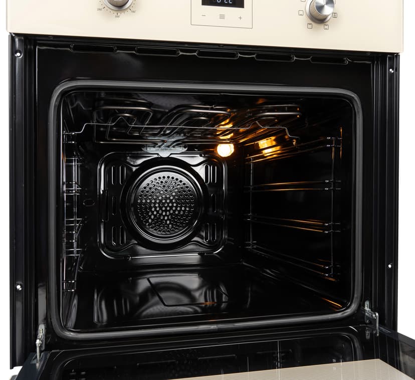 Духовой шкаф электрический встраиваемый, 66 л., 6 режимов, Конвекция, Разморозка, 50-300 С, Автоотключение по таймеру, il Monte BO-63--4