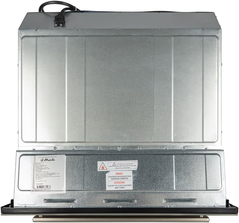 Духовой шкаф электрический встраиваемый, 66 л., 6 режимов, Конвекция, Разморозка, 50-300 С, Автоотключение по таймеру, il Monte BO-63--7