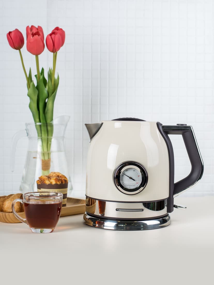 Чайник электрический, Деревенский стиль, Термометр, 1,7л., 2000 Вт., il Monte EK-1704--0