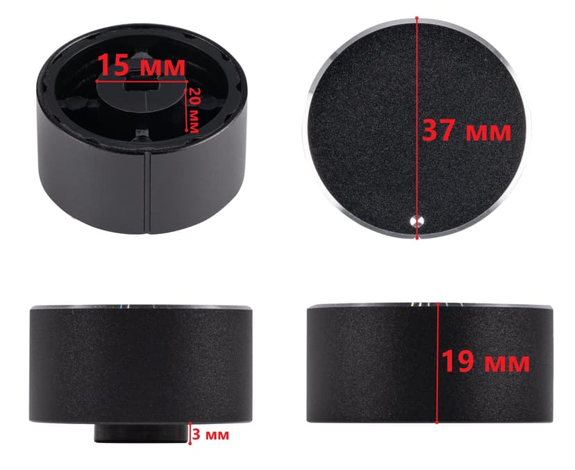 Ручка управления, 1 шт., для варочной панели, для духового шкафа, для газовой плиты, для духовки, для мини-печи. Алюминий с анодированным покрытием--10