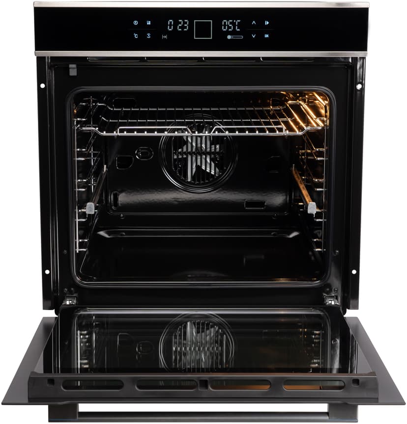 Духовой шкаф электрический встраиваемый, Встроенный датчик текущей температуры, Тройное стекло, 10 режимов, Премиальная серия il Monte, BO-76--10