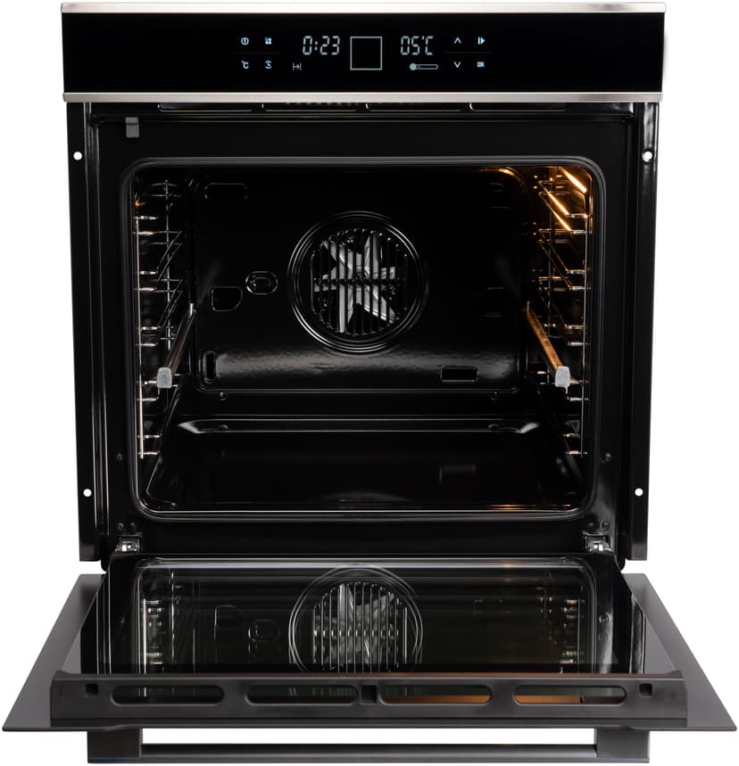 Духовой шкаф электрический встраиваемый, Встроенный датчик текущей температуры, Тройное стекло, 10 режимов, Премиальная серия il Monte, BO-76--9