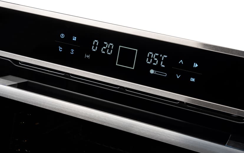 Духовой шкаф электрический встраиваемый, Встроенный датчик текущей температуры, Тройное стекло, 10 режимов, Премиальная серия il Monte, BO-76--1