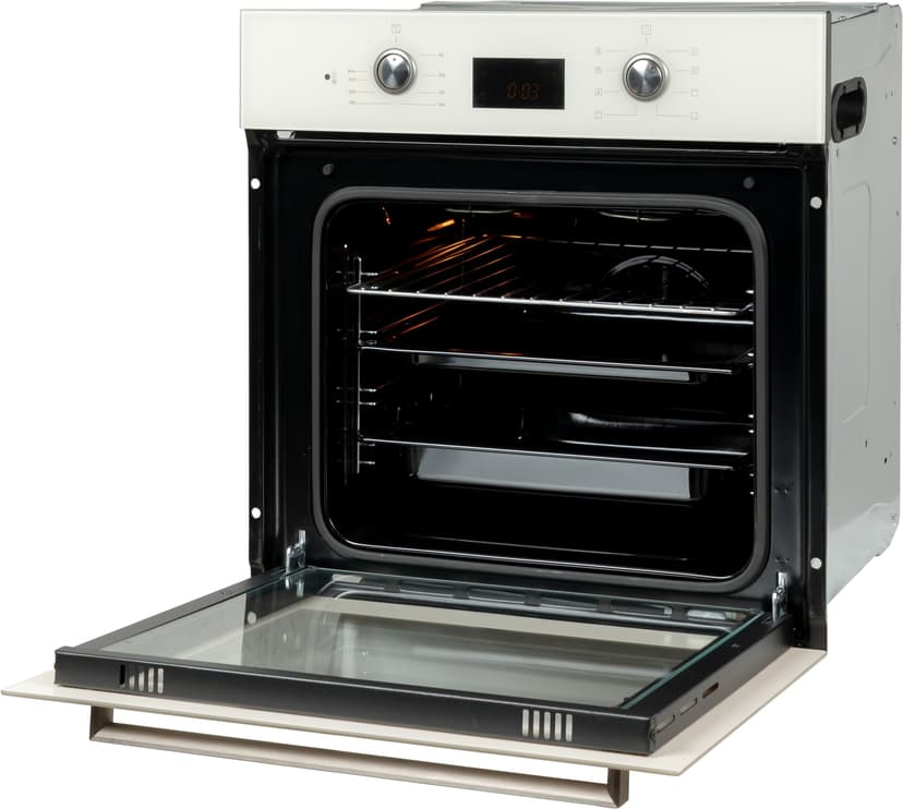 Духовой шкаф электрический встраиваемый, Ширина 60 см, Объем 56 л., 7 режимов, Конвекция, Сенсорное управление, il Monte BO-67--2