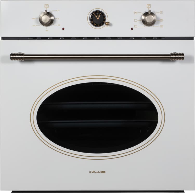 Духовой шкаф электрический встраиваемый, объем 66 л., БИО-Эмаль, Конвекция, Разморозка, 6 режимов, Автоотключение по таймеру, il Monte BO-70