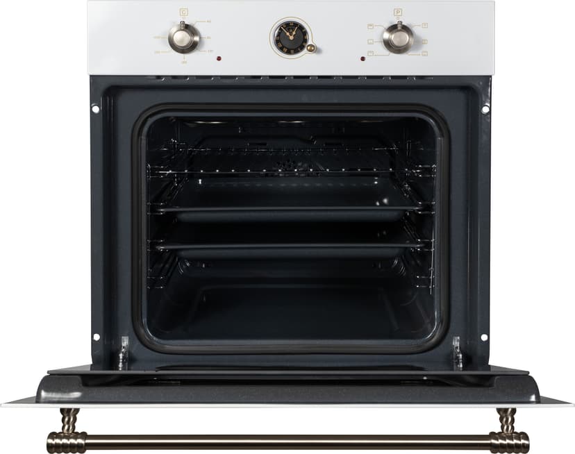 Духовой шкаф электрический встраиваемый, объем 66 л., БИО-Эмаль, Конвекция, Разморозка, 6 режимов, Автоотключение по таймеру, il Monte BO-70--2