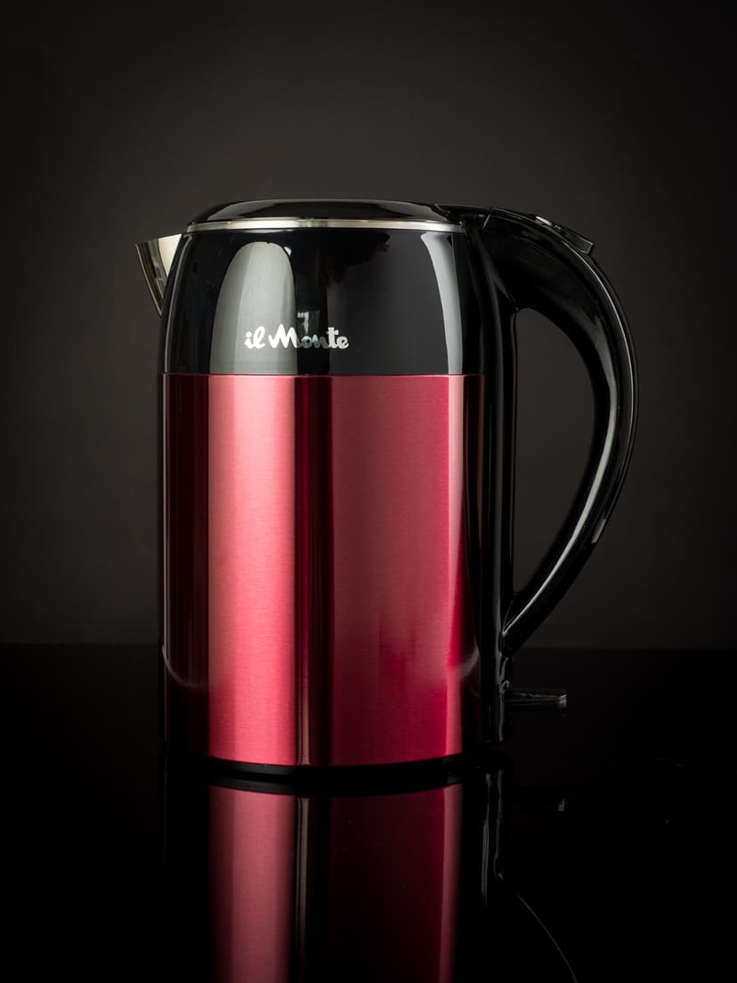 Чайник электрический, Strix, Противоожоговый корпус, Нержавеющая сталь, 1,8 л., il Monte EK-1801--0