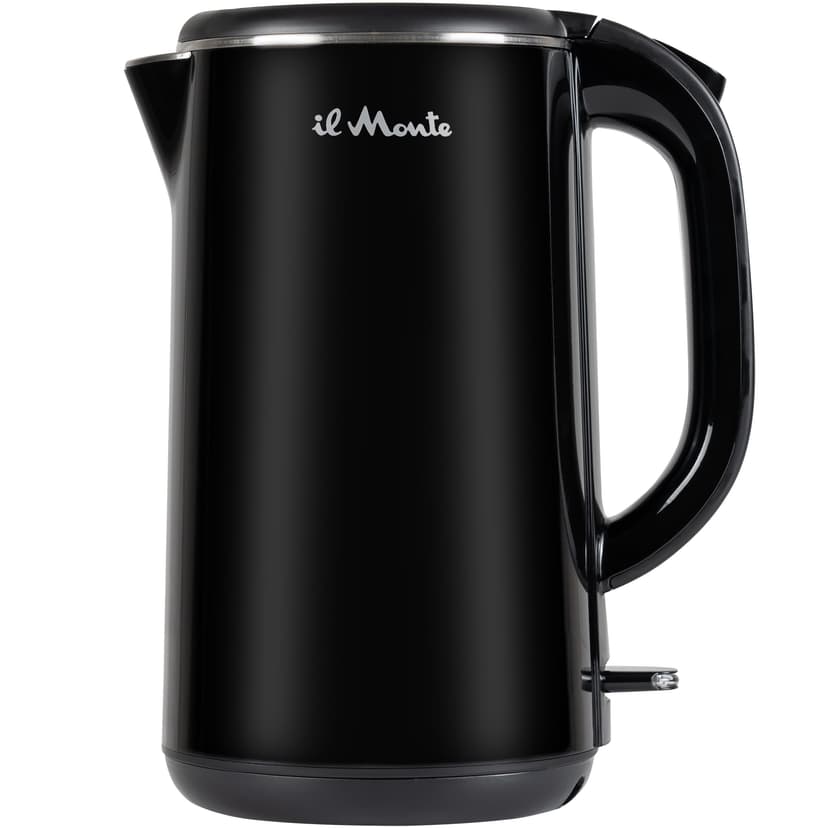 Чайник электрический, 1,8 л., 2000 Вт., Стальной корпус, Адиабатное (ненагревающееся) покрытие, il Monte EK-1802--0