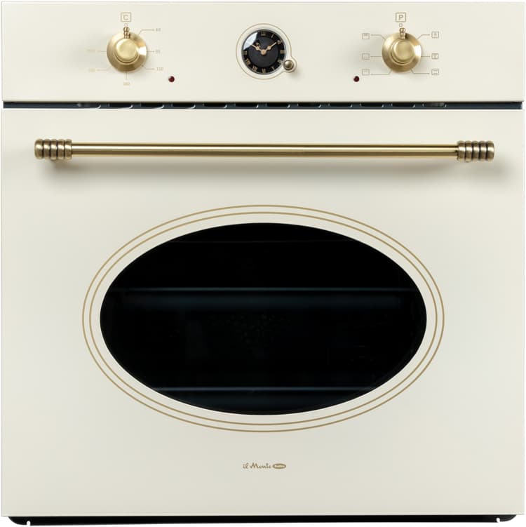 Духовой шкаф электрический встраиваемый, объем 66 л., БИО-Эмаль, Конвекция, Разморозка, 6 режимов, Автоотключение по таймеру, il Monte BO-70