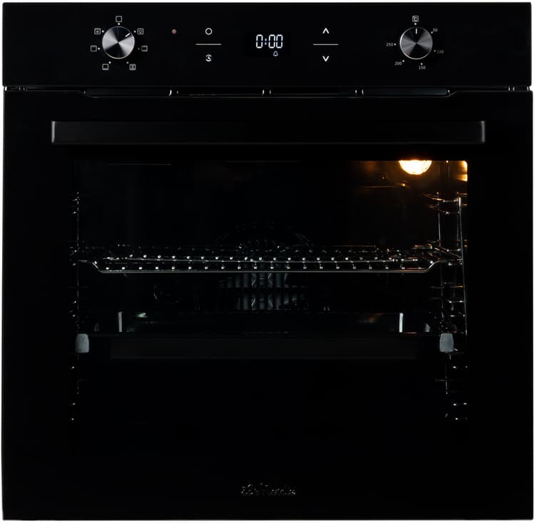 Духовой шкаф электрический встраиваемый, 75 л., Ширина 60 см., Конвекция, Гриль, Телескопические направляющие, il Monte BO-75-LUXE