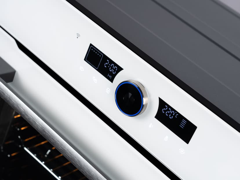 Духовой шкаф электрический встраиваемый, 75 л., Тройное стекло, Управление Wi-Fi, 10 режимов, Конвекция, Разморозка, il Monte BO-77--14