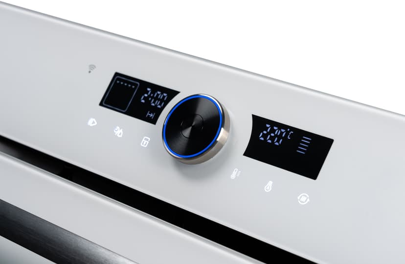 Духовой шкаф электрический встраиваемый, 75 л., Тройное стекло, Управление Wi-Fi, 10 режимов, Конвекция, Разморозка, il Monte BO-77--15