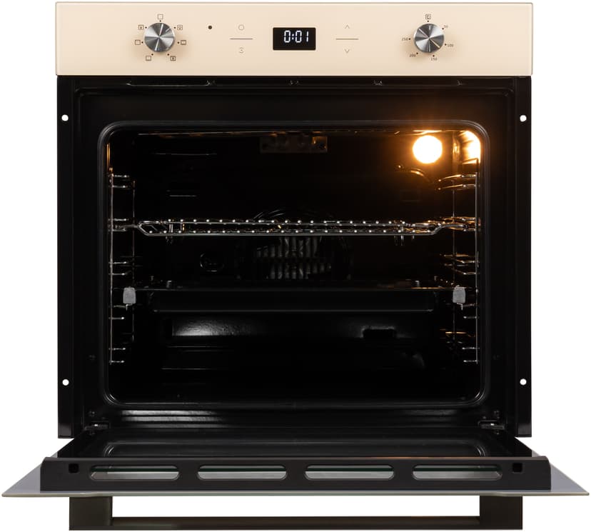 Духовой шкаф электрический встраиваемый, 75 л., Ширина 60 см., Конвекция, Гриль, Телескопические направляющие, il Monte BO-75-LUXE--0