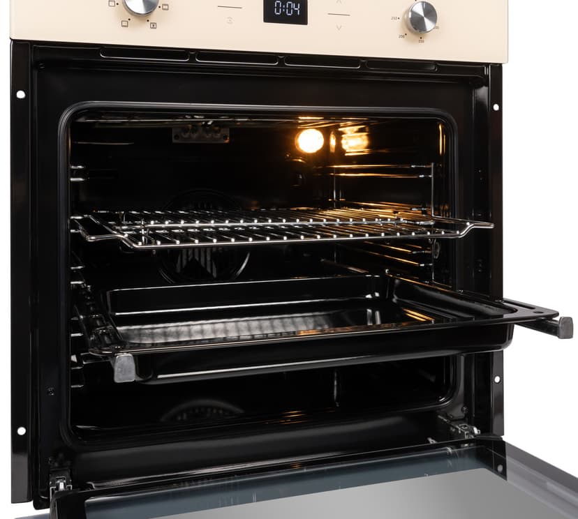 Духовой шкаф электрический встраиваемый, 75 л., Ширина 60 см., Конвекция, Гриль, Телескопические направляющие, il Monte BO-75-LUXE--3